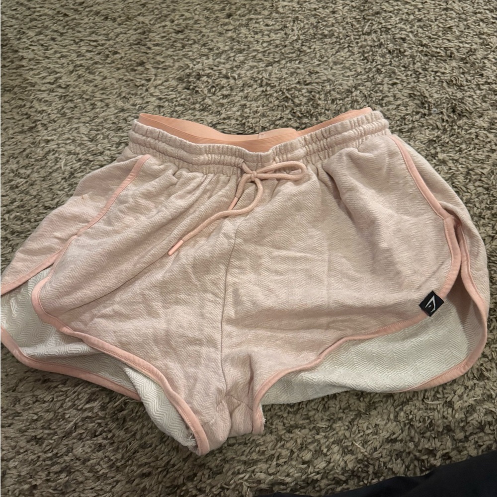 Pink Gymshark Shorts - Medium